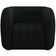 Kit Sofá 4 Lugares Para Sala 292cm com 01 Poltrona Lazio M03 Veludo Preto - Lyam Decor