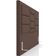 Cabeceira Cama Box Casal 140cm Estofada Nora P05 Veludo Marrom - Lyam Decor