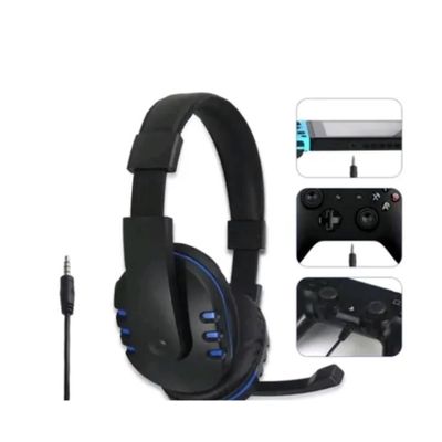 Fone De Ouvido Gamer A-302 Headset - azul