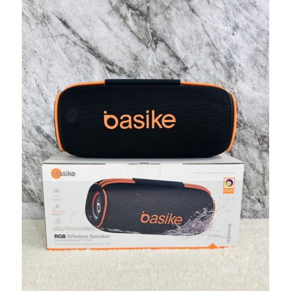 Caixa de som amplificada Basike 40w portátil Bluetooth rádio