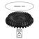 Queimador Alta Pressão Completo Fogão Industrial N01 8,7cm