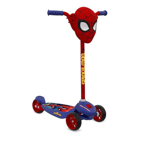 Patinete Skatenet Kid Homem Aranha Bandeirante Patinete Skatenet Kid Homem Aranha Bandeirante