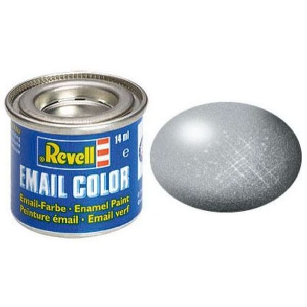 Tinta Esmalte - Prata - Metálico - 14ml - Revell REV32190