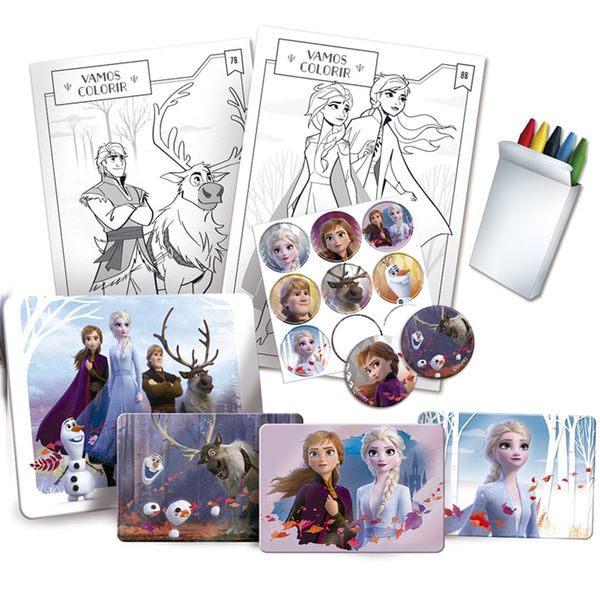 Conjunto de Atividades - Frozen - COPAG 90698 Conjunto de Atividades - Frozen - COPAG 90698