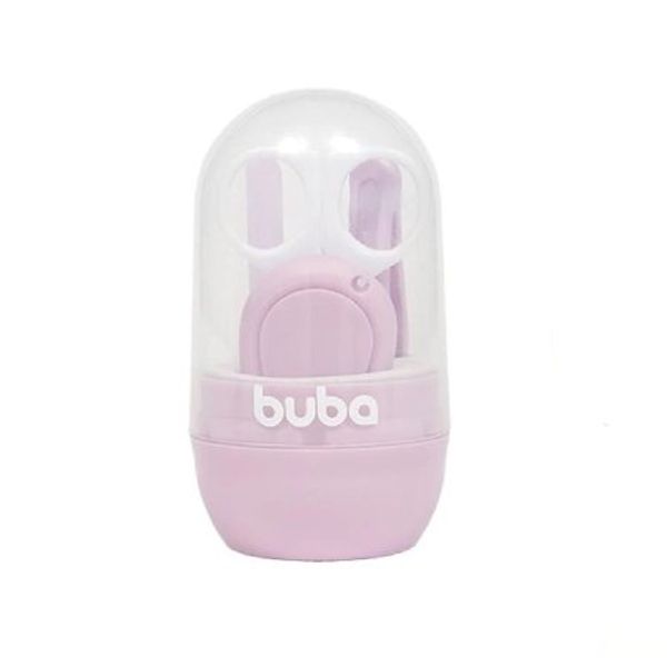 Kit Cuidados Baby com Estojo Rosa - Buba Toys BUB7286