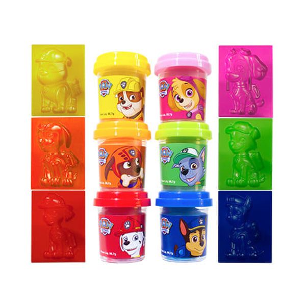 Massinha de Modelar - Kit com 6 Potes - Sunny SUN1371 Massinha de Modelar - Kit com 6 Potes - Sunny SUN1371