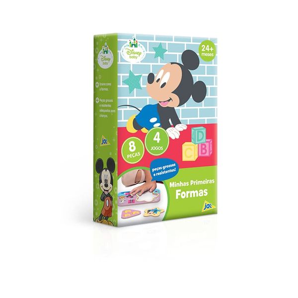 Jogo de Encaixe - Disney Baby - Minhas Primeiras Formas - Toyster TOYS2691 Jogo de Encaixe - Disney Baby - Minhas Primeiras Formas - Toyster TOYS2691