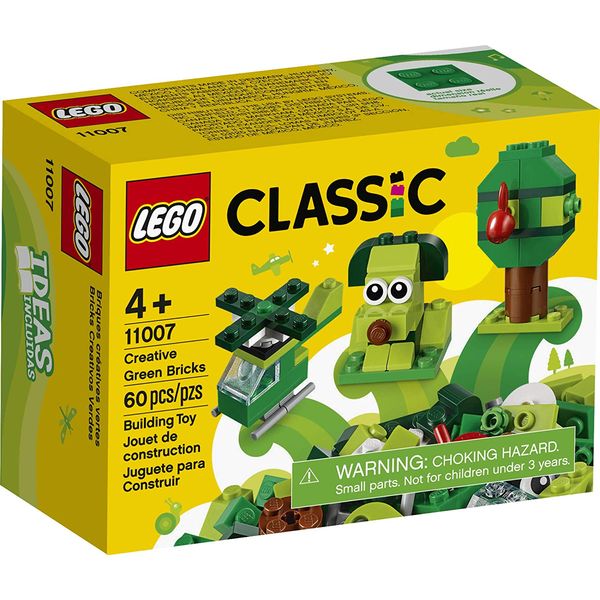 LEGO Classic - Peças Verdes Criativas - LEGO 11007 Lego Classic