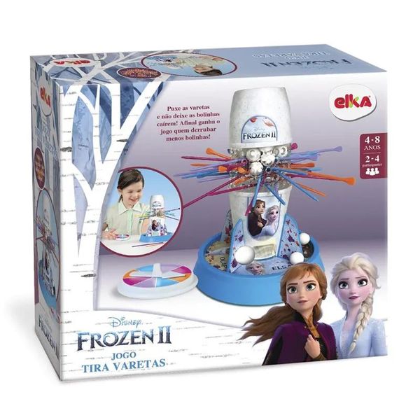Jogo - Tira Varetas - Disney - Frozen 2 - Elka ELKA1133 Jogo - Tira Varetas - Disney - Frozen 2 - Elka ELKA1133