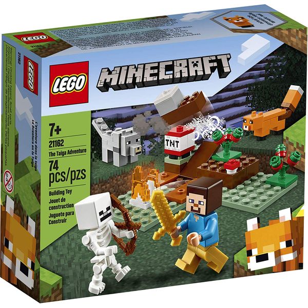 LEGO Minecraft - Aventura Em Taiga - LEGO 21162 LEGO 21162