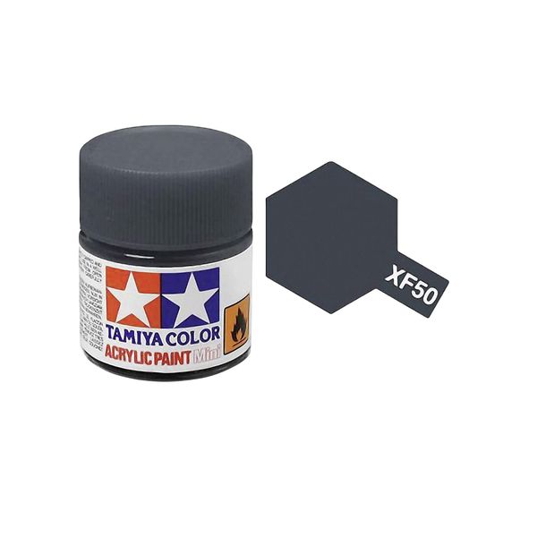 Tinta Acrílica - Azul Campo - XF-50 - 10ml - Tamiya TAM81750