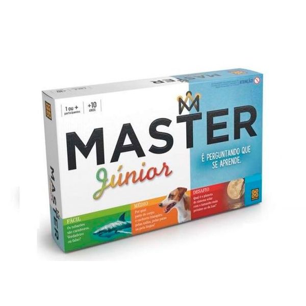 Jogo Master Júnior - Grow GROW03748 Jogo Master Júnior - Grow GROW03748