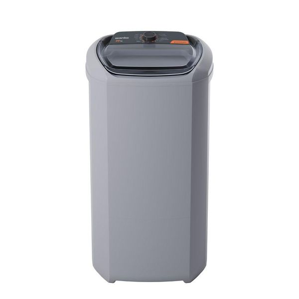 Lavadora de Roupas Wanke New Premium 20 Kg LWBE201T3 Silver 220V