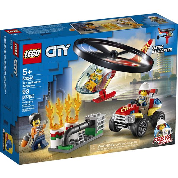 LEGO City - Combate Ao Fogo Com Helicóptero - LEGO 60248 LEGO 60248