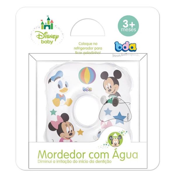 Mordedor com Água - Disney Baby - Quadrado - Toyster Toyster