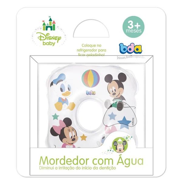 Mordedor com Água - Disney Baby - Quadrado - Toyster Toyster Mordedor com Água - Disney Baby - Quadrado - Toyster Toyster