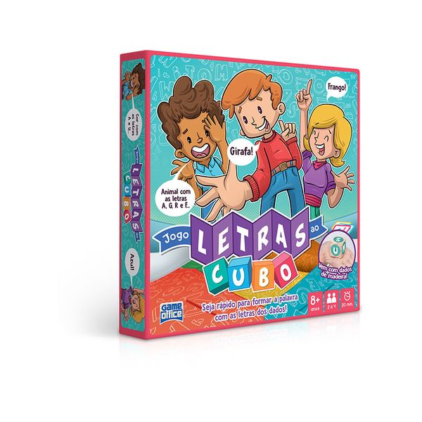 Jogo - Letras ao Cubo - Toyster Toyster