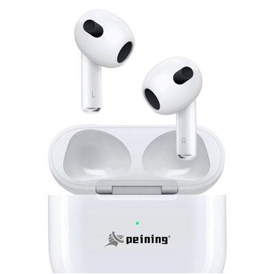 Fone Ouvido Bluetooth V5.0 Sem Fio Tws Musica Sem Borracha Branco TG902