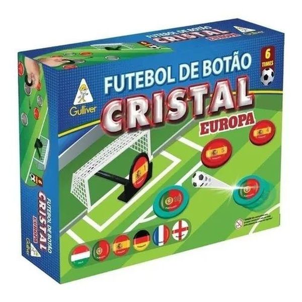 Futebol Botão Cristal com 6 Seleções Sortidos - Gulliver - EUROPA Gulliver Futebol Botão Cristal com 6 Seleções Sortidos - Gulliver - EUROPA Gulliver