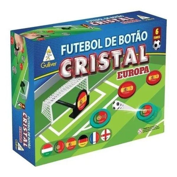 Futebol Botão Cristal com 6 Seleções Sortidos - Gulliver - EUROPA Gulliver