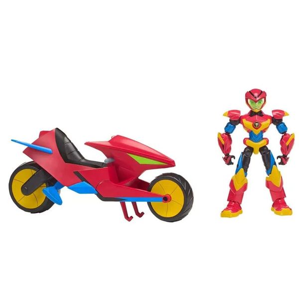 Veículo e Figura - Power Players - Axel e Moto Off Road - Sunny SUN2172