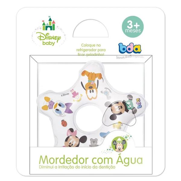 Mordedor com Água - Disney Baby - Estrela - Toyster Toyster