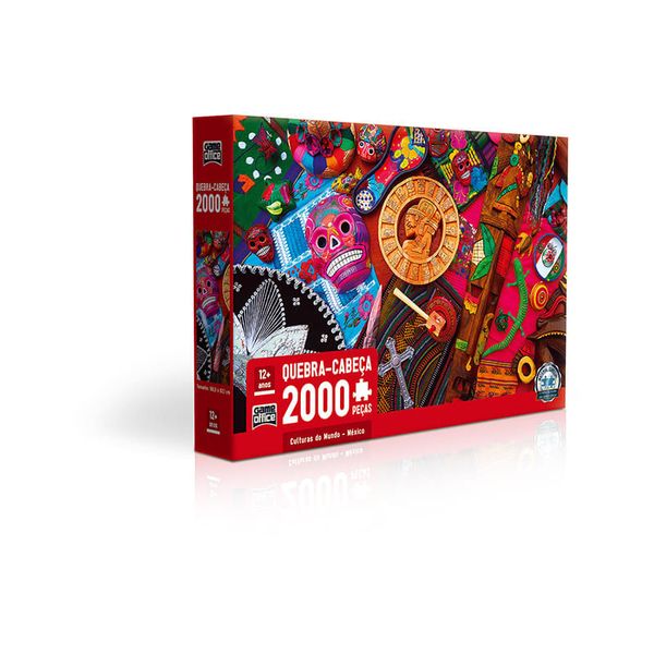Quebra-Cabeça - 2000 peças - Culturas do Mundo - México - Toyster TOYS2713