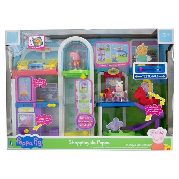 Playset - Peppa Pig vai ao Shopping - Sunny Sunny Playset - Peppa Pig vai ao Shopping - Sunny Sunny