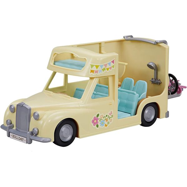 Sylvanian Families - Camping Van da Família - Epoch EPO5454 Sylvanian Families - Camping Van da Família - Epoch EPO5454