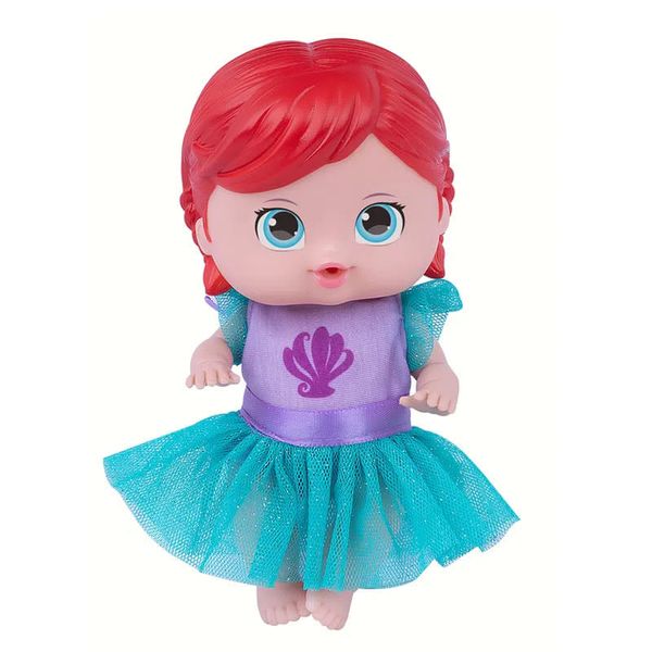 Mini Boneca - Disney - Ariel na Banheira - Cotiplás COT2457 Mini Boneca - Disney - Ariel na Banheira - Cotiplás COT2457