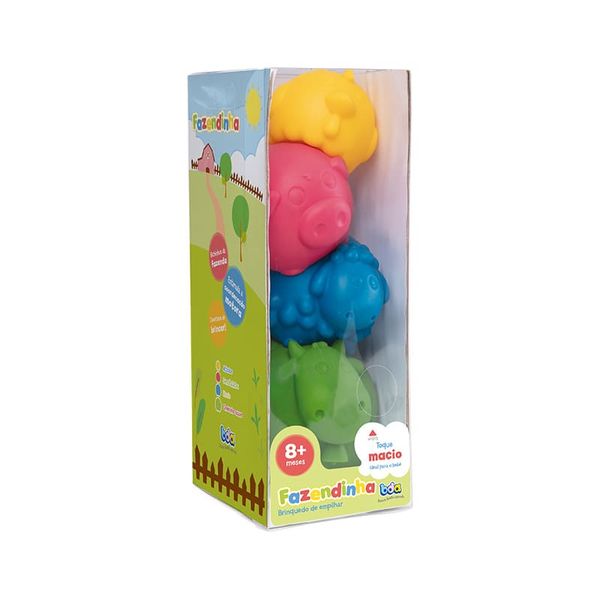 Figuras - Fazendinha - Bichos de Empilhar - Toyster TOYS2173 Figuras - Fazendinha - Bichos de Empilhar - Toyster TOYS2173