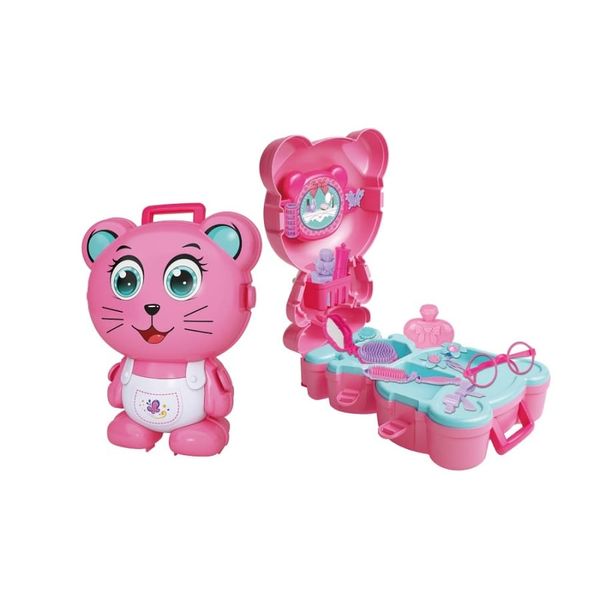 Conjunto de Acessórios - Maleta Gatinha Fashion - Dican DIC2178 Conjunto de Acessórios - Maleta Gatinha Fashion - Dican DIC2178
