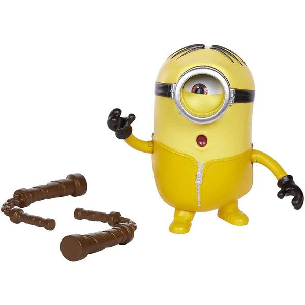 Boneco de ação Minion 2 Mattel - Stuart - Mattel Mattel Boneco de ação Minion 2 Mattel - Stuart - Mattel Mattel