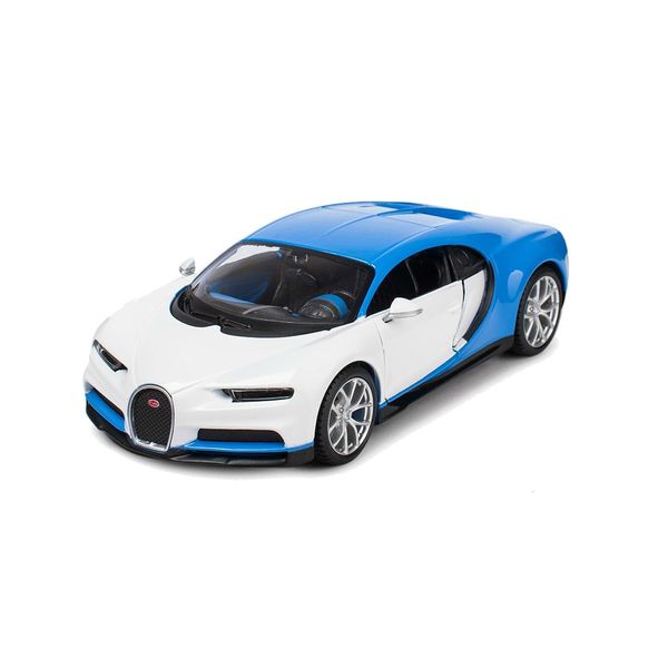 Miniatura - Carro - Bugatti Chiron - 1:24 - Maisto Design - Azul Maisto