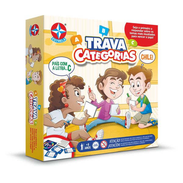 Jogo - Trava Categorias - Estrela 1602900155 Jogo - Trava Categorias - Estrela 1602900155