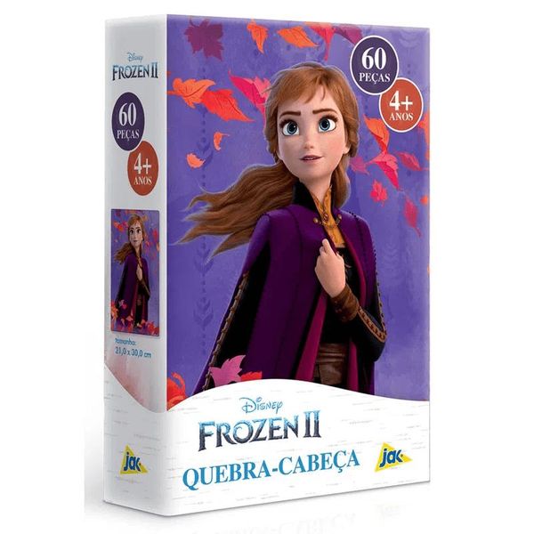 Quebra Cabeça - 60 Peças - Disney - Frozen II - Anna - Toyster Toyster