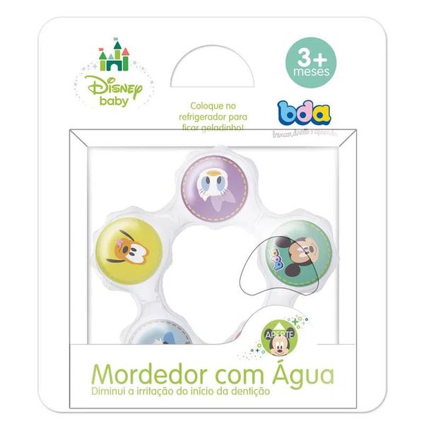 Mordedor com Água - Disney Baby - Circular - Toyster Toyster