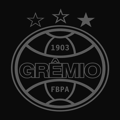 Toalha Social Buettner Jacquard Veludo Futebol Grémio 33cmx50cm Preto