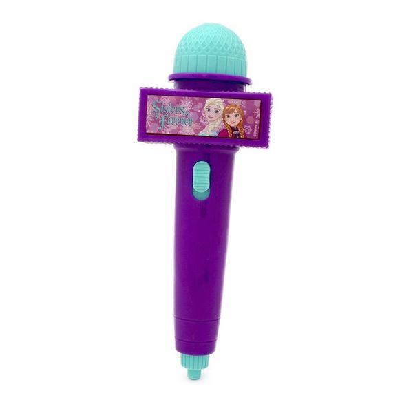 Microfone Frozen Com Eco e Luz - Roxo - Toyng Toyng