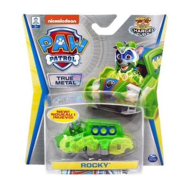 Mini Veículo - Patrulha Canina - Rocky Charged Up - Sunny SUN1390 Mini Veículo - Patrulha Canina - Rocky Charged Up - Sunny SUN1390