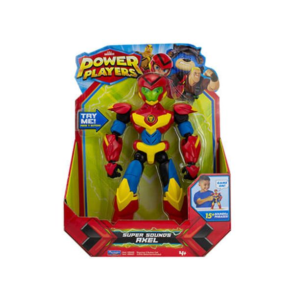Figura Articulável - 28cm - Power Players - Axel - Sunny Sunny Figura Articulável - 28cm - Power Players - Axel - Sunny Sunny