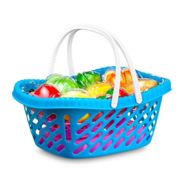 Cestinhas de 6 Legumes Creative Fun Indicado para +3 Anos Multikids - BR1113 BR1113 Cestinhas de 6 Legumes Creative Fun Indicado para +3 Anos Multikids - BR1113 BR1113