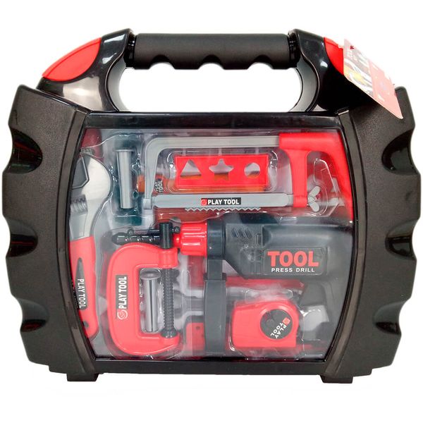 Oficina Criativa Maleta com Acessórios Indicado para +3 Anos Vermelho/Preto Multikids - BR799 BR799 Oficina Criativa Maleta com Acessórios Indicado para +3 Anos Vermelho/Preto Multikids - BR799 BR799