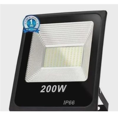 Refletor de LED 200W Slin Branco Frio Bivolt 18000lm