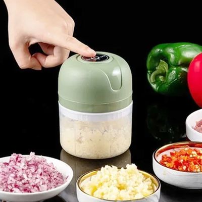 Mini Processador Elétrico de Alimentos USB
