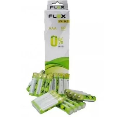 Pilha Zinco-Carbono AAA, Tubo com 60 Unidades - FX-3AZ