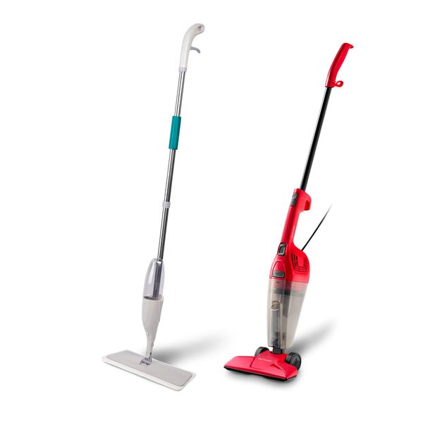 Combo Casa - Mop Spray Articulado e Aspirador de Pó 2 em 1 - HO058K HO058K Combo Casa - Mop Spray Articulado e Aspirador de Pó 2 em 1 - HO058K HO058K