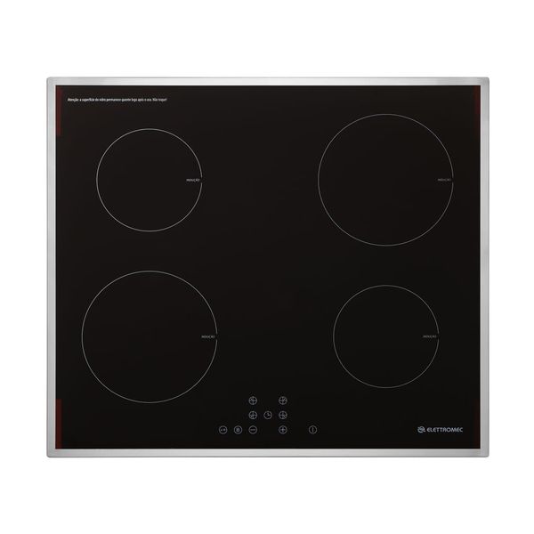 COOKTOP ELETTROMEC INDUÇÃO ELET. 4B 60 CM 220V  CKI 4Q 60 CI 2XBB