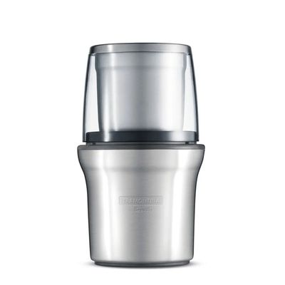 "MOEDOR DE GRÃOS TRAMONTINA BY BREVILLE COFFEE & SPICE EM AÇO INOX FOSCO (69061/011) 127V"