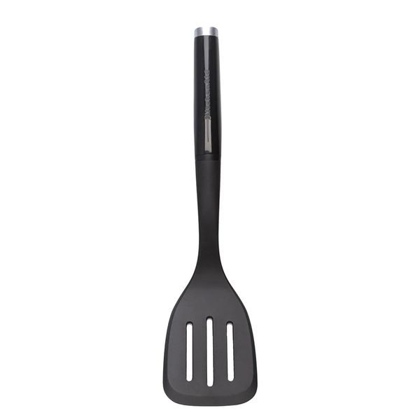ESPÁTULA KITCHENAID VAZADA DE NYLON PRETO KCG002OHOBE